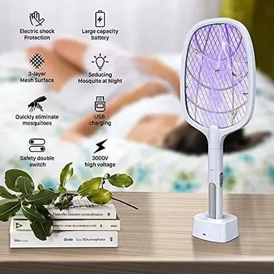 Светодиодная лампа-ловушка для насекомых 3 в 1 Shifoshop.Uz
